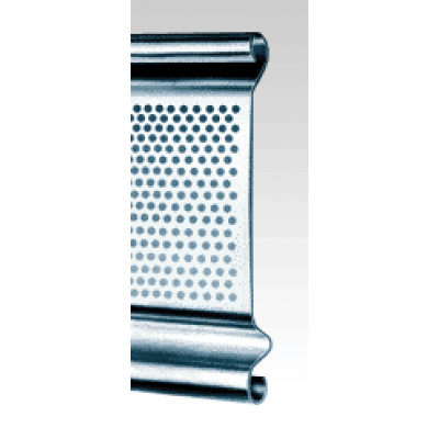 Lame rideau métallique micro perforé 9/10ème Lame rideau métallique micro perforé 9/10ème